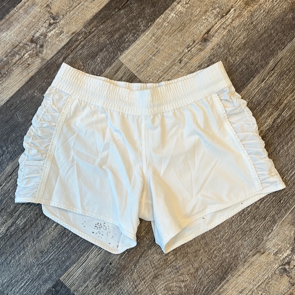 Lululemon Athletica Reversible shorts elastic waist women size 10? - Picture 10 of 11